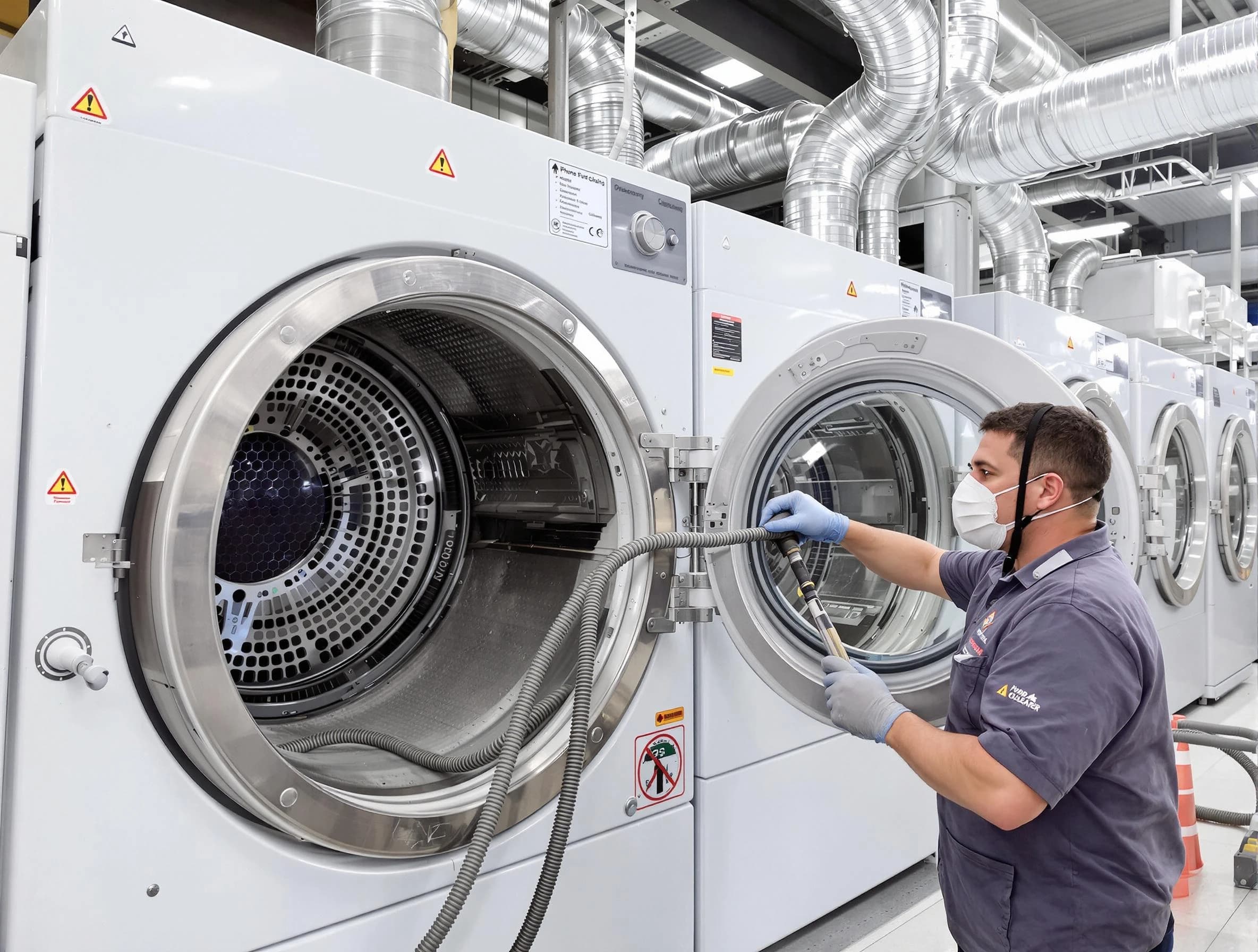 Industrial-grade dryer vent cleaning by Kennedy Dryer Vent Cleaning in Kennedy