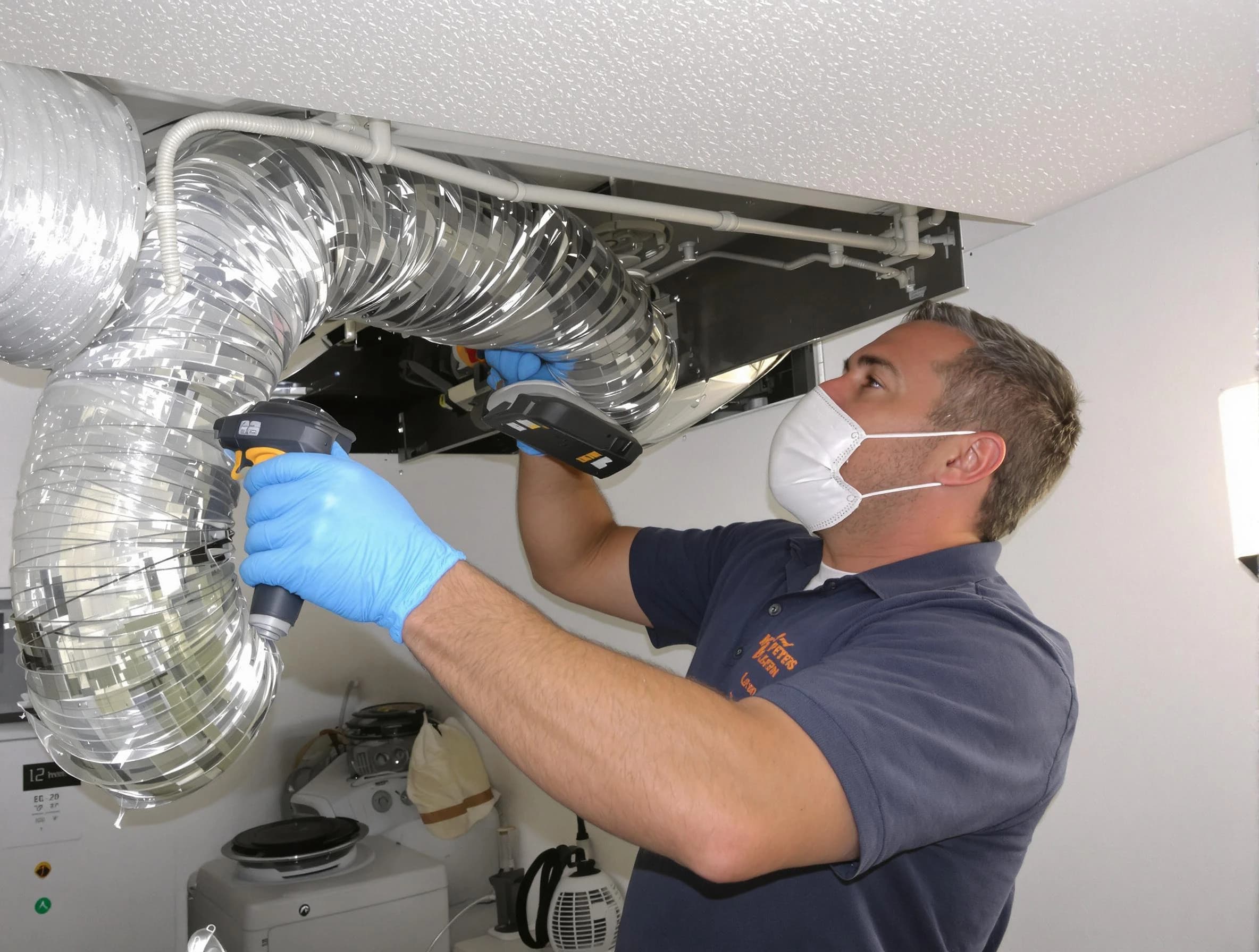 Kennedy Dryer Vent Cleaning professional performing thorough residential dryer vent cleaning in Kennedy